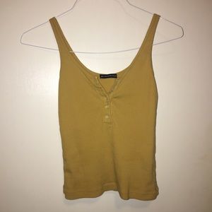 Brandy Melville mustard tank